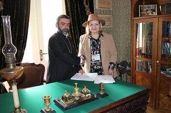 Signing of a memorandum with the Armenian Diocese of Armenia